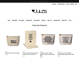 julesproducts.com screenshot