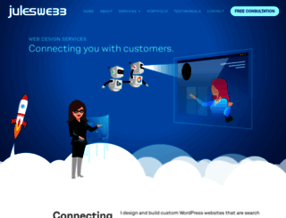 juleswebb.com screenshot