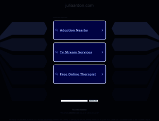 juliaardon.com screenshot