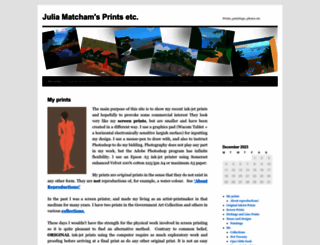 juliamatcham.wordpress.com screenshot