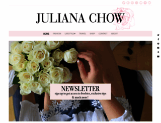 julianachow.com screenshot