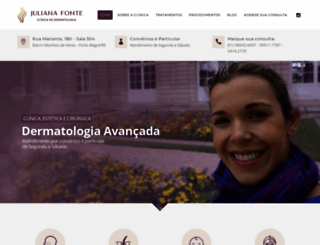 julianafonte.com.br screenshot