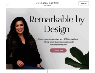 julianalaface.com screenshot