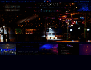 julianas.co.uk screenshot