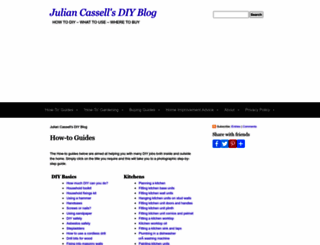 juliancassell.com screenshot