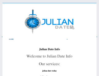 juliandate.info screenshot