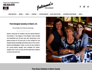 juliannasfinejewelry.com screenshot
