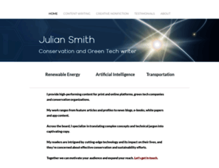 juliansmith.com screenshot