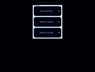 juliasamuelson.com screenshot