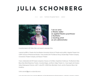 juliaschonberg.com screenshot