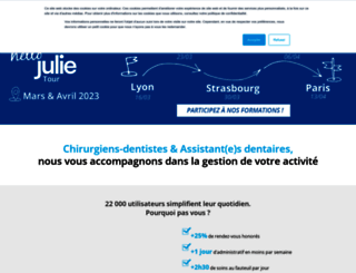 julie.fr screenshot