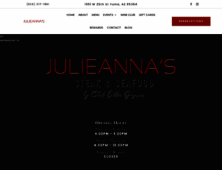 julieannas.com screenshot