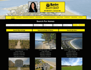 juliebayley.com screenshot