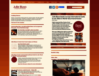 juliebiuso.com screenshot