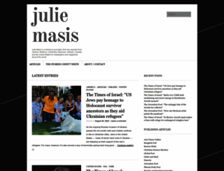 juliemasis.wordpress.com screenshot