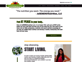 julienergynutrition.com screenshot
