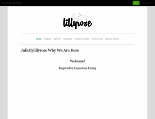 julietlylillyrose.com screenshot