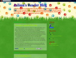 julissasreaders324.blogspot.com screenshot