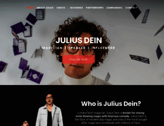 juliusdein.com screenshot