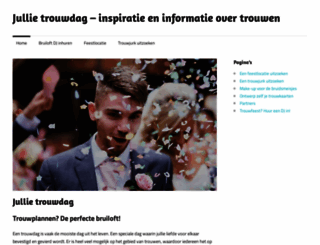 jullietrouwdag.nl screenshot
