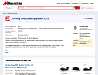 julonglaser.en.made-in-china.com screenshot