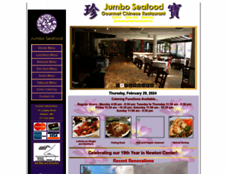 jumboseafoodrestaurant.net screenshot