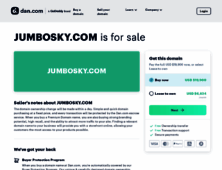 jumbosky.com screenshot
