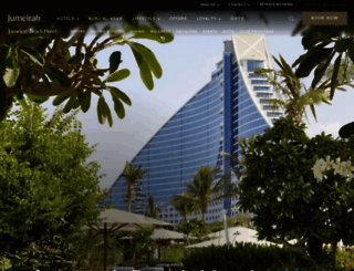 jumeirahbeachhotel.com screenshot