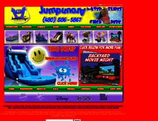 jumparoundparties.com screenshot