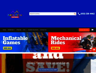 jumpingfiestarentals.com screenshot