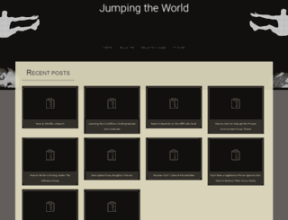 jumpingtheworld.de screenshot