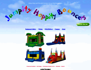 jumpityparties.com screenshot