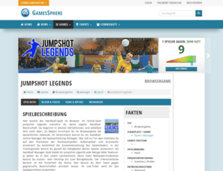 jumpshot-legends.gamessphere.de screenshot