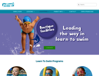 jumpswimschools.com.au screenshot