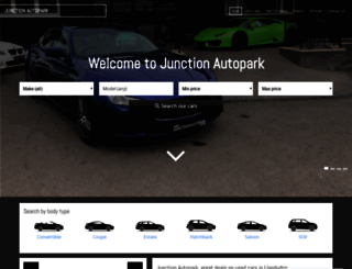 junctionautopark.co.uk screenshot