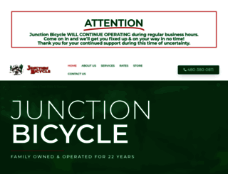 junctionbike.com screenshot