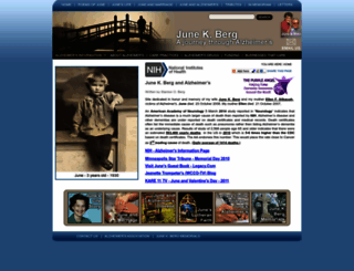 junebergalzheimers.com screenshot