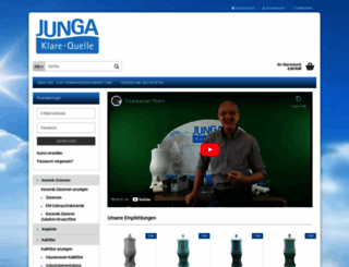 junga-klare-quelle.de screenshot