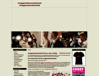 junggesellenabschiede.info screenshot