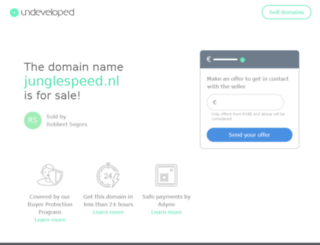 junglespeed.nl screenshot