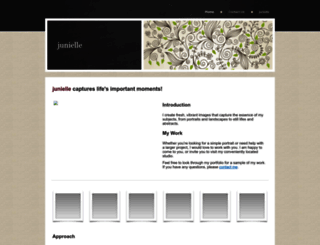 junielle.yolasite.com screenshot