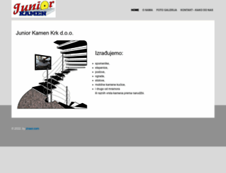 junior-kamen-krk.hr screenshot