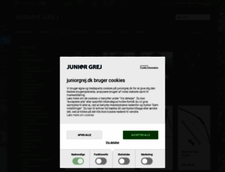 juniorgrej.dk screenshot