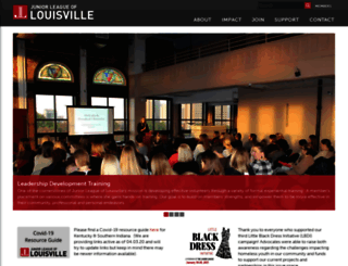 juniorleaguelouisville.org screenshot