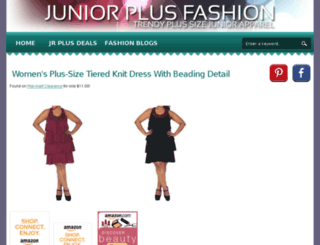 juniorplusfashion.com screenshot
