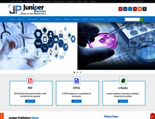 juniperpublishers.com screenshot