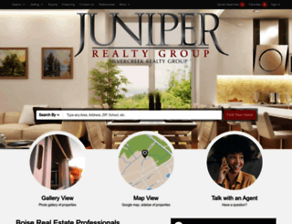 juniperrealtygroup.com screenshot