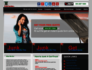 junkcarsatlantaga.com screenshot