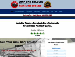 junkcartraders.com screenshot