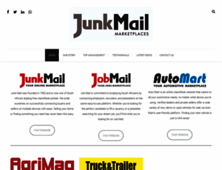 junkmailmarketplaces.co.za screenshot